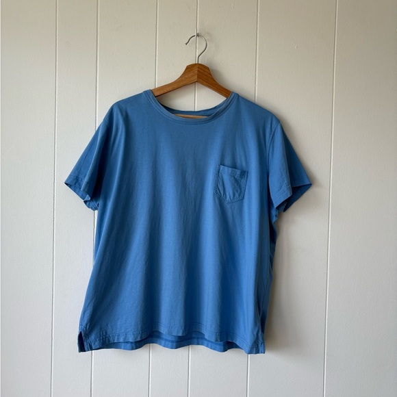 Eddie Bauer Blue Cotton Short Sleeve Tee | Size XXL - Picture 2 of 6